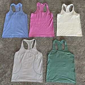 Size 10 Lululemon Swiftly Tank LOT ONLY